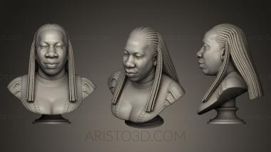 Busts and bas-reliefs of famous people (BUSTC_0596) 3D model for CNC machine